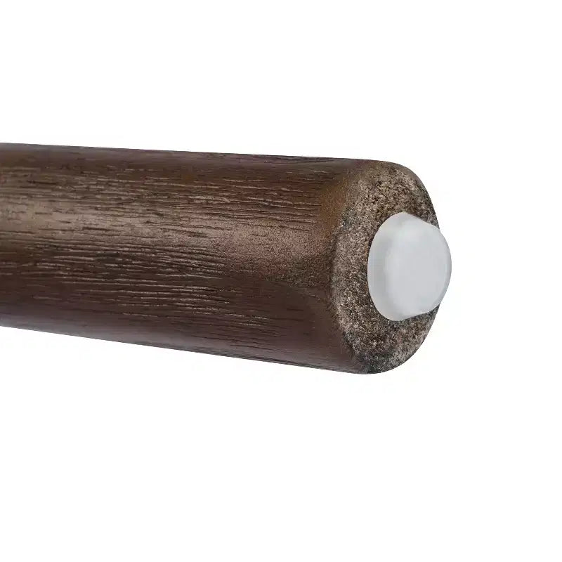 Sgabelli da bancone imbottiti Patsy in legno di gomma moderni e minimalisti (set da 2)