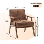 Poltrona da salotto stile Mid-Century
