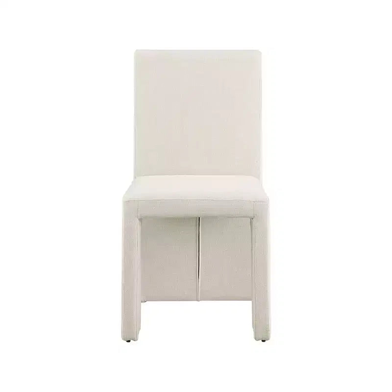 Sedia da pranzo Benson in tessuto effetto lino, set da 2