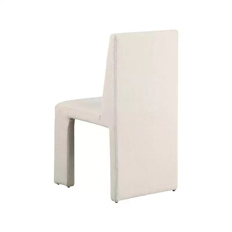 Sedia da pranzo Benson in tessuto effetto lino, set da 2