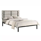 Struttura Letto in Metallo Hayward, Grigio