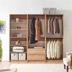 Sistema di armadi in legno autoportanti Prosper Walk-in