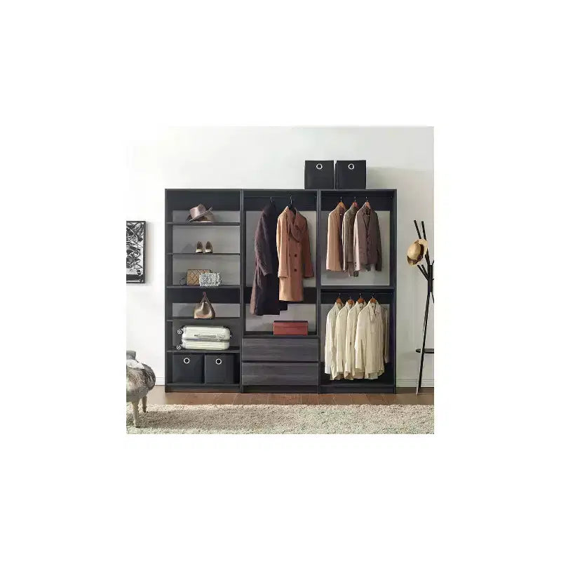 Sistema di armadi in legno autoportanti Prosper Walk-in