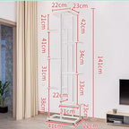 Fioriera verticale a 8 ripiani, supporto per piante a più livelli, scaffale in metallo per patio, giardini, camera da letto, soggiorno ad angolo, balcone